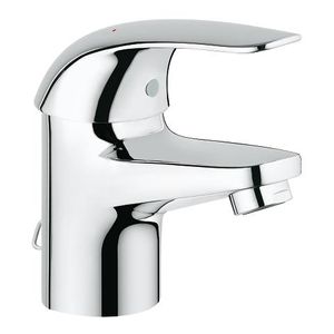 Grohe Euroeco Wastafelkraan Met Ketting Chroom