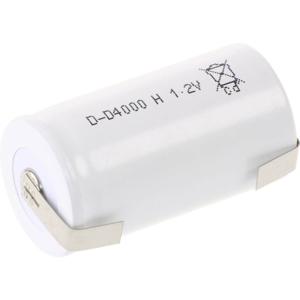 Mexcel Speciale oplaadbare batterij D (mono) Geschikt voor hoge temperaturen, U-soldeerlip, Flat-top NiCd 1.2 V 4000 mAh