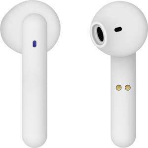 Vivanco Urban Pair In Ear oordopjes Bluetooth Wit Noise Cancelling Headset, Volumeregeling, Magnetisch, Touchbesturing