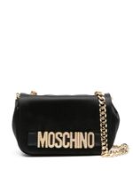 Moschino sac à bandoulière à logo - Noir - thumbnail