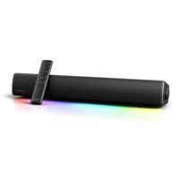 CREATIVE Sound Blaster GS5 RGB Gaming Soundbar met SuperWide-technologie, aangedreven via adapter, tot 60 W piekvermogen, Bluetooth 5.4, optische ingang, hoofdtelefoonuitgang voor pc en tv