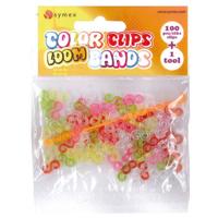Symex loombandjes Color Clip junior rubber 101 delig
