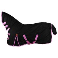 Deken Epplejeck Junior Full Neck 0gr, 95 cm in zwart/roze