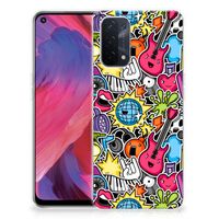 OPPO A93 5G Silicone Back Cover Punk Rock - thumbnail