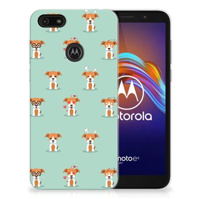 Motorola Moto E6 Play TPU Hoesje Pups