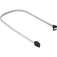 Sata III Kabel 90Â° sleeve 30 cm Kabel