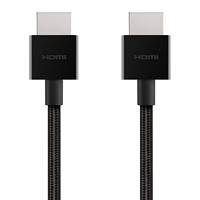 Belkin Supersnelle Ultra HD-HDMI-kabel (2018, 4K HDMI-kabel van 2 m, ondersteunt 4K/120 Hz en 8K/60 Hz, compatibel met Dolby Vision/HDR 10, 48 Gbps) Zwart