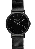 Rosefield The Mercer Quartz Polshorloge Vrouw Zwart
