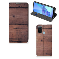 OPPO A53 | A53s Book Wallet Case Old Wood - thumbnail