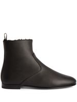 Giuseppe Zanotti bottines Ron en cuir - Noir - thumbnail