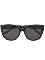 Balenciaga Eyewear lunettes de soleil à monture papillon - Noir