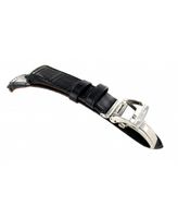 Horlogeband Seiko 4R39-00A0 / SSA021J2 / L01J011J0 Leder Zwart 20mm - thumbnail