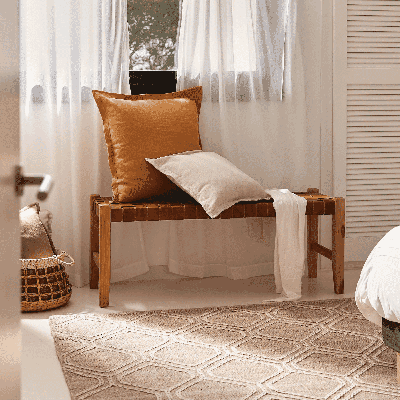 Kave Home Halbank Calixta 120cm - Bruin