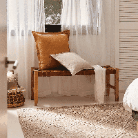 Kave Home Halbank Calixta 120cm - Bruin