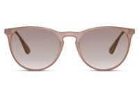 CWI zonnebril dames panto volledig omrand cat. 3 beige/smoke