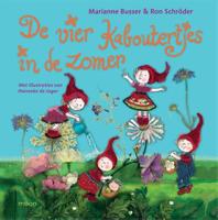 De vier kaboutertjes in de zomer - Marianne Busser, Ron Schröder - Hardcover (9789048848485)