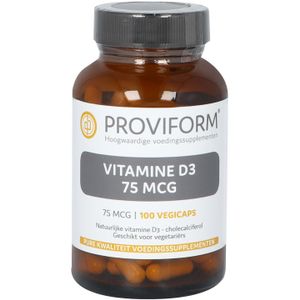 Vitamine D3 75 mcg