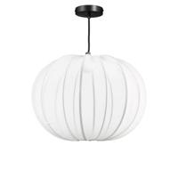 Mica Decorations Hanglamp Melon - 43x43x30 cm - Ijzer - Wit