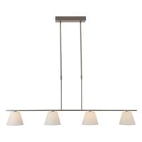 Masterlight Eetkamer lamp Calabro 4-lichts nikkel 2914-37-06-4