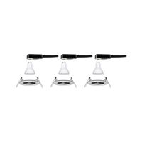 Paulmann 92979 LED-inbouwlamp Set van 3 stuks LED GU10 19.5 W IJzer (geborsteld) - thumbnail