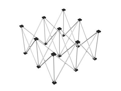 Power Dynamics Spider Deck750 riser 100 x 100 x 60cm - Alu