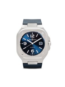 Bell & Ross montre BR 05 Blue Steel 40 mm - Bleu