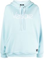 Versace hoodie Re-Edition 1978 à logo brodé - Bleu