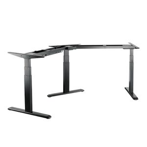 LogiLink Zit-sta-bureauframe Elektrisch in hoogte verstelbaar, Ergonomisch Hoogte: 920 tot 1280 mm (b x d) 1815 mm x 620 mm Zwart EO0017 EO0017