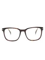 Eyewear by David Beckham lunettes de vue DB 1083 à monture carrée - Marron