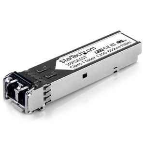 StarTech.com Cisco-compatibele gigabit glasvezel SFP-zendontvangermodule MM LC met DDM 550 m (mini-GBIC)