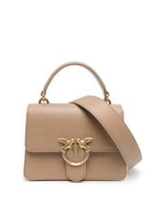 PINKO mini sac cabas Love One en cuir - Marron