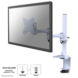 Neomounts FPMA-D1330WHITE bureausteun voor flatscreen