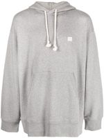 Acne Studios hoodie à patch logo - Gris