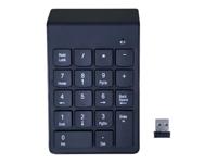 Gembird Numeric Keypad Notebook/Pc Bluetooth Black, KPD-W-02