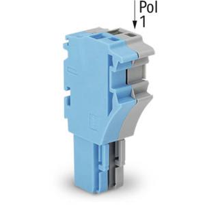 WAGO 2022-102/000-038 Connector, female Blauw, Grijs 200 stuk(s)