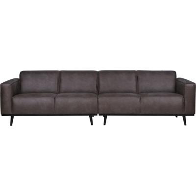 Bank Statement 4-zits eco leer grijs 280 cm Bank Statement 4-zits eco leer grijs 280 cm