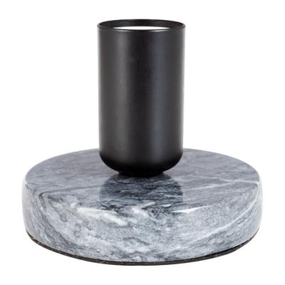 Tafellamp grijs marmer - ø10x12 cm
