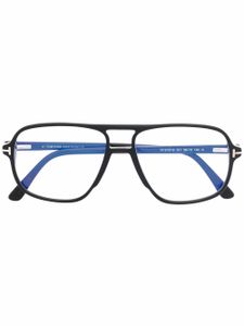 TOM FORD Eyewear lunettes de vue à monture carrée - Noir