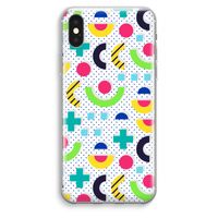 8-bit N°1: iPhone XS Max Transparant Hoesje