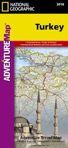 Wegenkaart - landkaart 3018 Adventure Map Turkey Turkije | National Ge