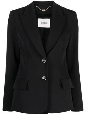 Blugirl Blazer met enkele rij knopen - Zwart