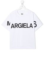 MM6 Maison Margiela Kids t-shirt à logo imprimé - Blanc