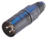 Neutrik Ntr-nc3 mxb Nc3 mx Connector Zwart