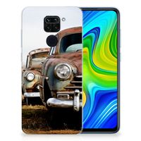 Xiaomi Redmi Note9 Siliconen Hoesje met foto Vintage Auto