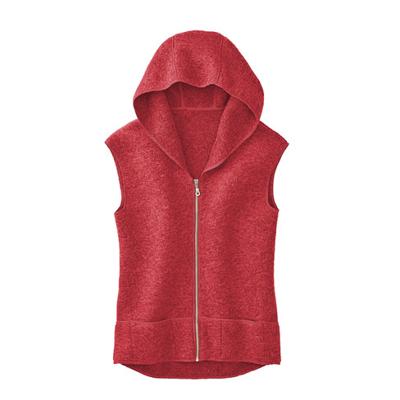 Walkstof gilet, smaragd 44/46