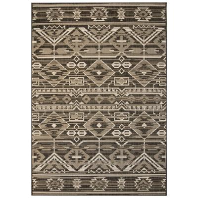 vidaXL Vloerkleed binnen/buiten 80x150 cm sisal look geometrisch vidaXL Vloerkleed binnen/buiten 80x150 cm sisal look geometrisch