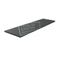 Wiesbaden Vision Topblad (160x46.5x2.5 cm) Hoogglans Grijs