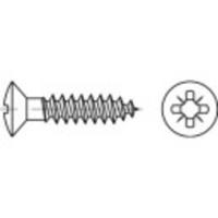 TOOLCRAFT TO-5454999 Spaanplaatschroef 3.5 mm 20 mm Kruiskop Pozidriv 88095 Messing 1000 stuk(s)