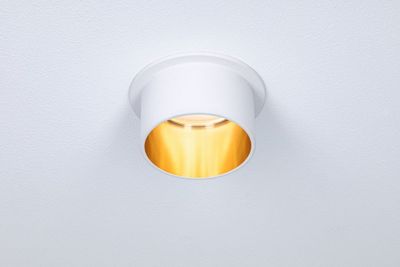 Paulmann 93381 PAULMANN LED-inbouwlamp LED LED vast ingebouwd 19.5 W Wit (mat), Goud