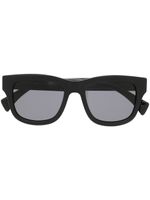 Gucci Eyewear lunettes de soleil à logo imprimé - Noir